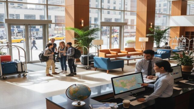 Lobby Attendant Work and Travel: Görevler, Ücret, İpuçları