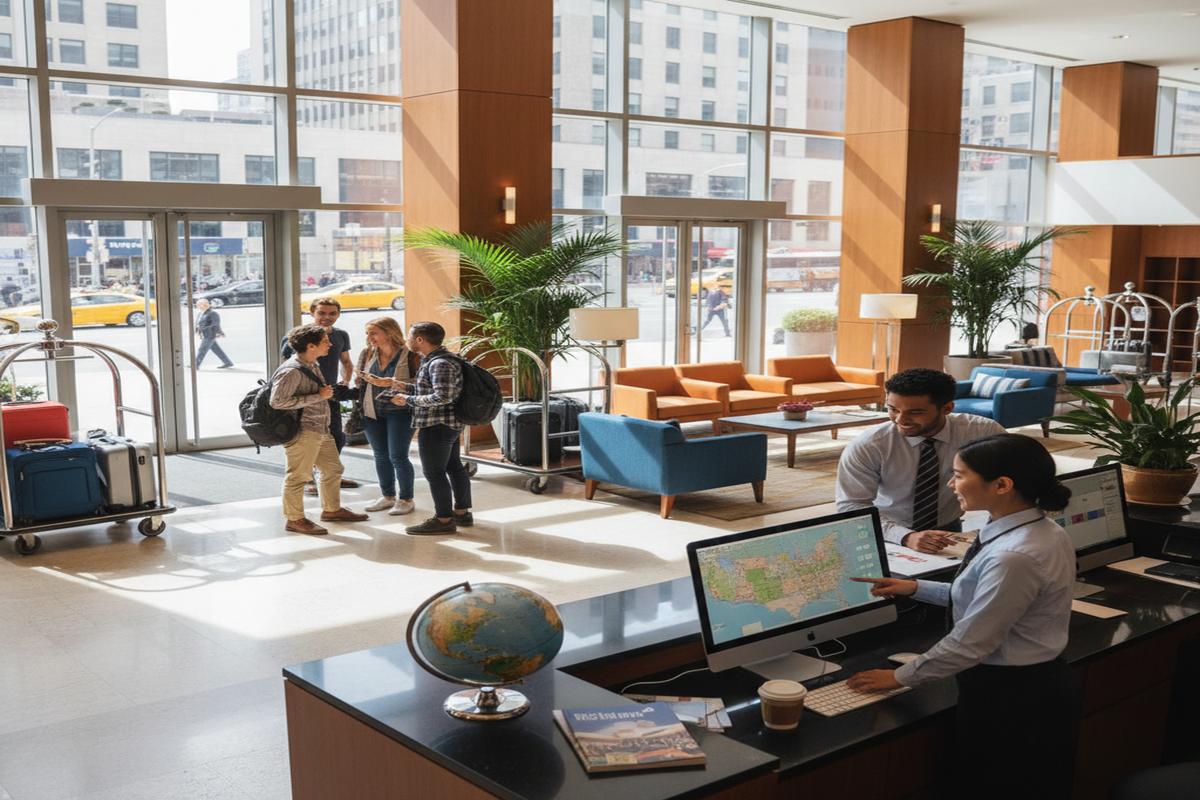 Lobby Attendant Work and Travel: Görevler, Ücret, İpuçları