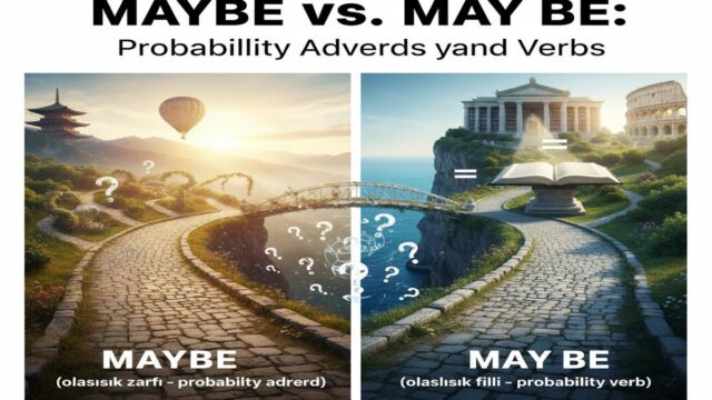 Maybe ve May be Farkı: Doğru Kullanım, Örnekler