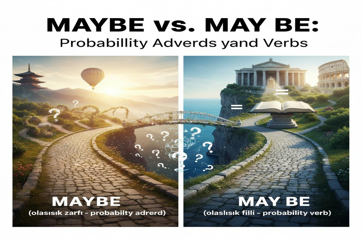 Maybe ve May be Farkı: Doğru Kullanım, Örnekler