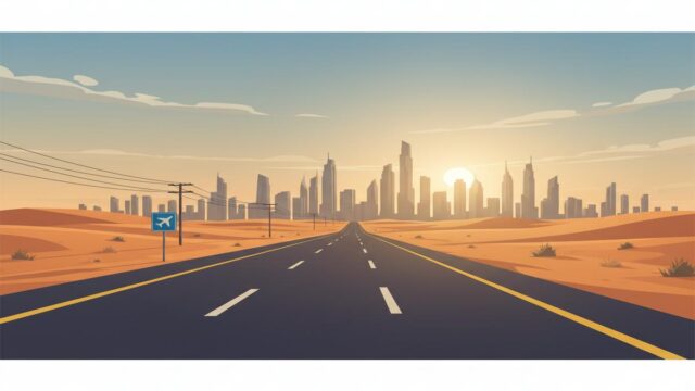 Muscat’tan Dubai’ye Kara Yoluyla Geçiş: Güncel Rehber