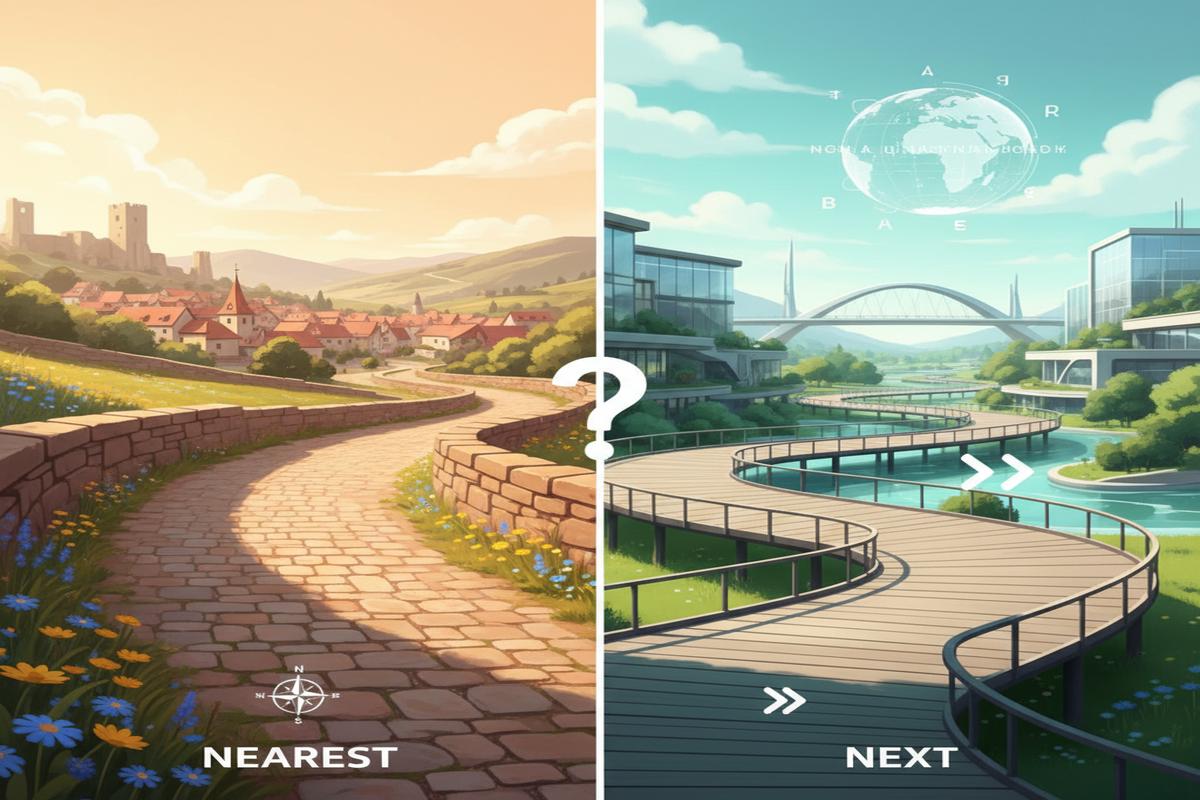 Nearest vs Next: Doğru Kullanım, Örnekler ve İpuçları