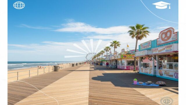 Ocean City Boardwalk Work and Travel: İşler, maaş, konaklama