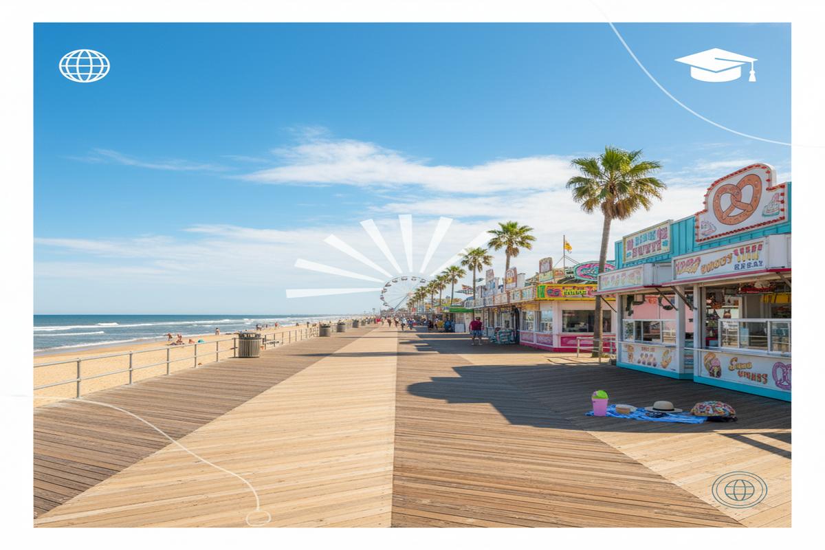 Ocean City Boardwalk Work and Travel: İşler, maaş, konaklama