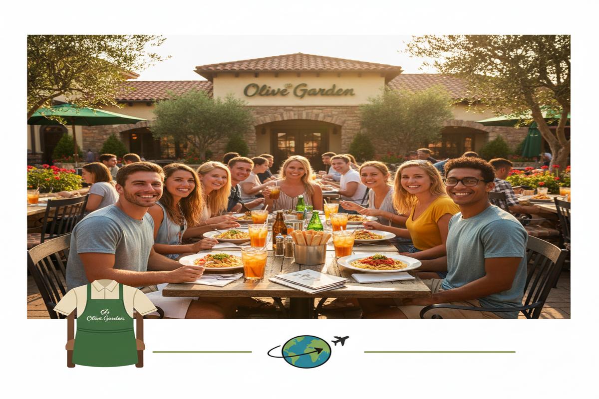 Olive Garden Work and Travel: Pozisyonlar ve Ücretler