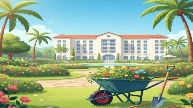 Otel Bahçesi Bakım İşi: Work and Travel Rehberi ve Ücretler