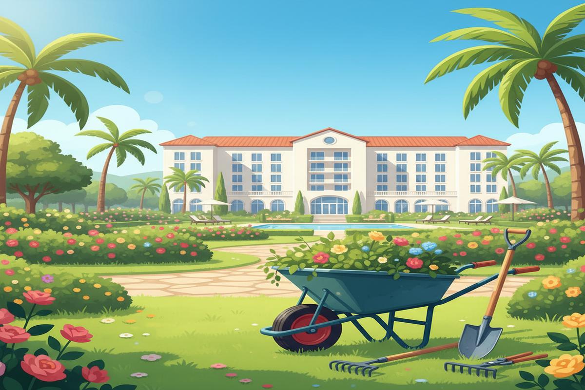 Otel Bahçesi Bakım İşi: Work and Travel Rehberi ve Ücretler