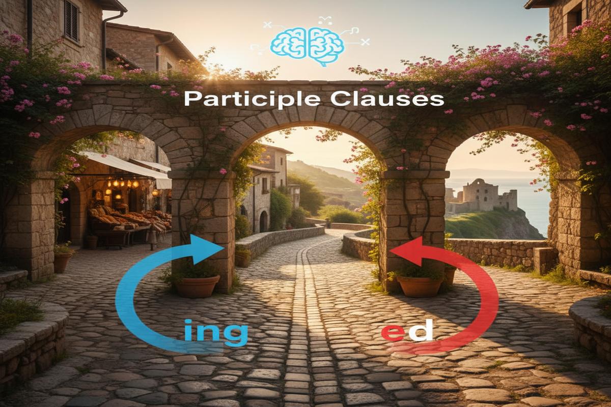 Participle Clauses (-ing/-ed): Akıcı İngilizce Yazım Rehberi