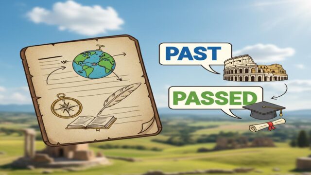 Past vs Passed: Anlam, Telaffuz ve Doğru Kullanım Rehberi