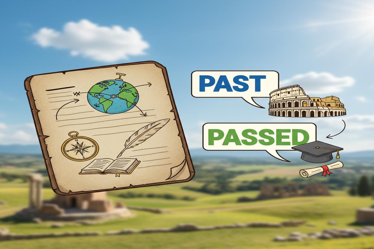Past vs Passed: Anlam, Telaffuz ve Doğru Kullanım Rehberi