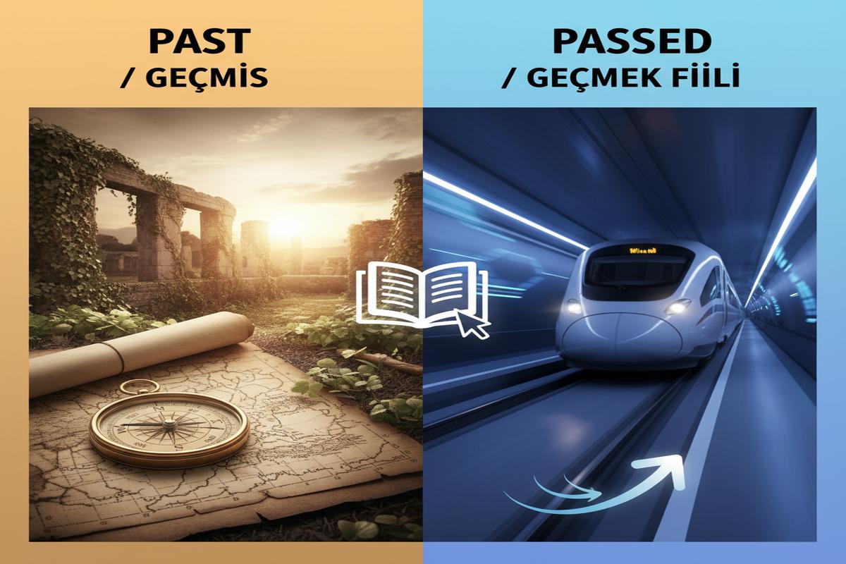 Past vs Passed: En Net Fark, Kurallar ve Örneklerle