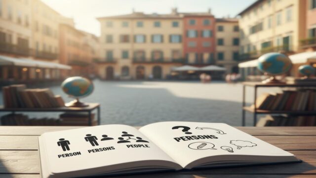 Person mı People mı? Doğru Kullanım ve Örneklerle