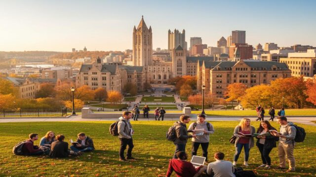 Pittsburgh Üniversiteleri: Kampüsler, Başvuru ve Maliyet