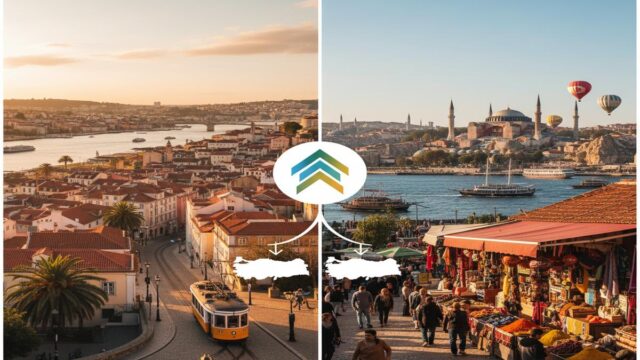 Portekiz vs Türkiye: Yaşam, Maliyet ve Vize Rehberi