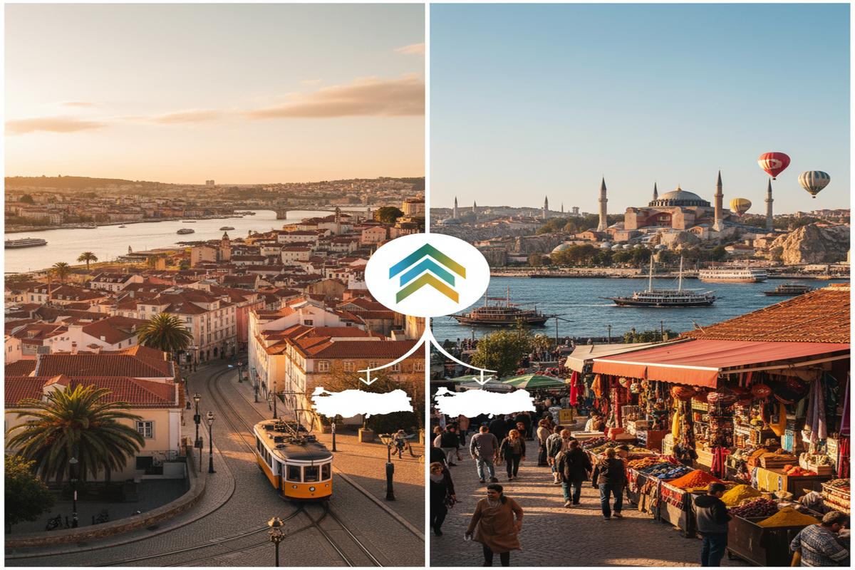 Portekiz vs Türkiye: Yaşam, Maliyet ve Vize Rehberi