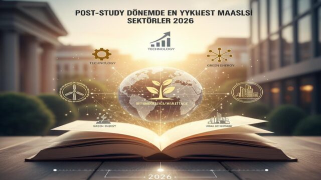 Post‑Study: En Yüksek Maaşlı Sektörler ve Paketler | Rehber