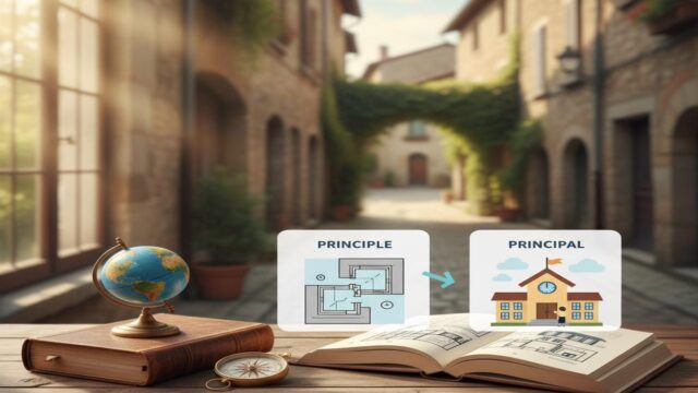 Principal vs principle: anlam, kullanım ve kolay ipuçları