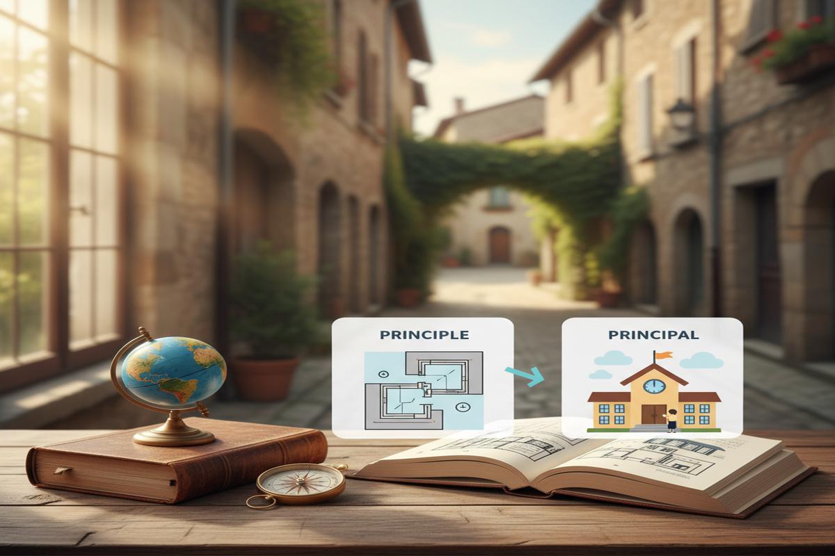 Principal vs principle: anlam, kullanım ve kolay ipuçları