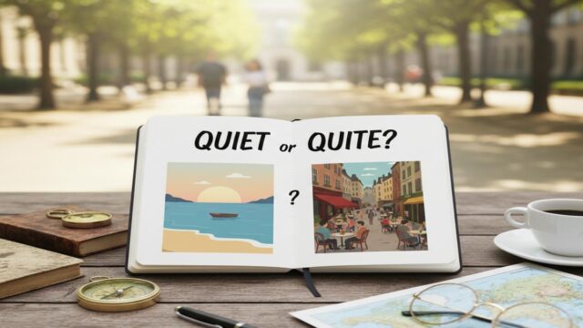 Quiet–Quite Farkı: Yazım, Telaffuz ve Doğru Kullanım
