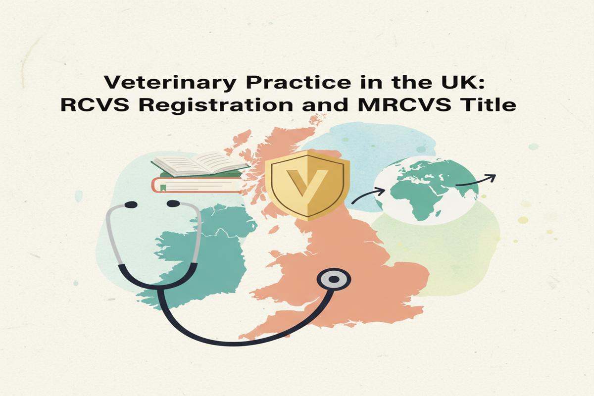 RCVS/MRCVS Kaydı: İngiltere’de Veterinerlik Adım Adım