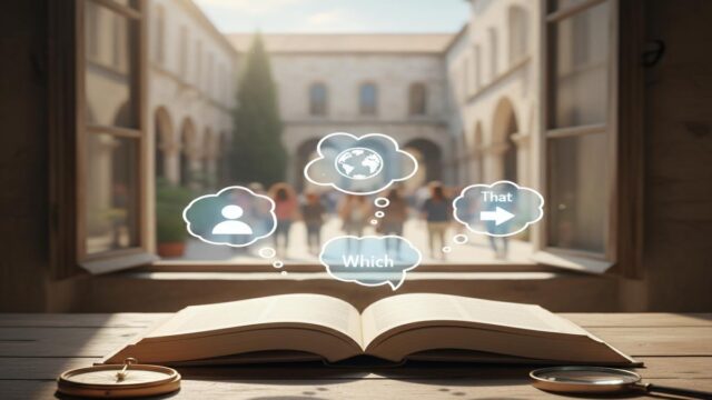 Relative Pronouns: who, which, that — Doğru kullanım rehberi