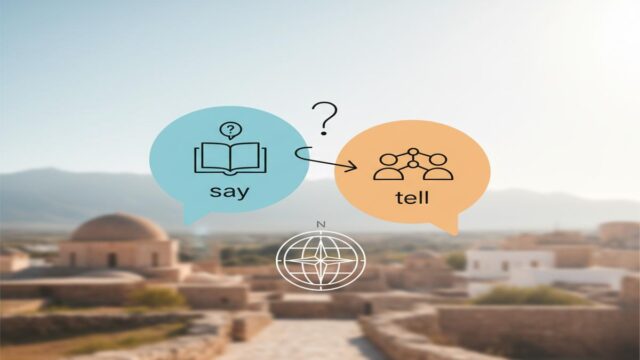 Say mi Tell mi? Doğru Kullanım, Kalıplar ve Örnekler