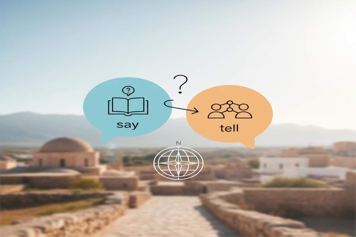 Say mi Tell mi? Doğru Kullanım, Kalıplar ve Örnekler