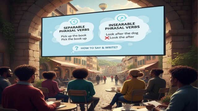 Separable vs Inseparable Phrasal Verbs: Kurallar ve Örnekler