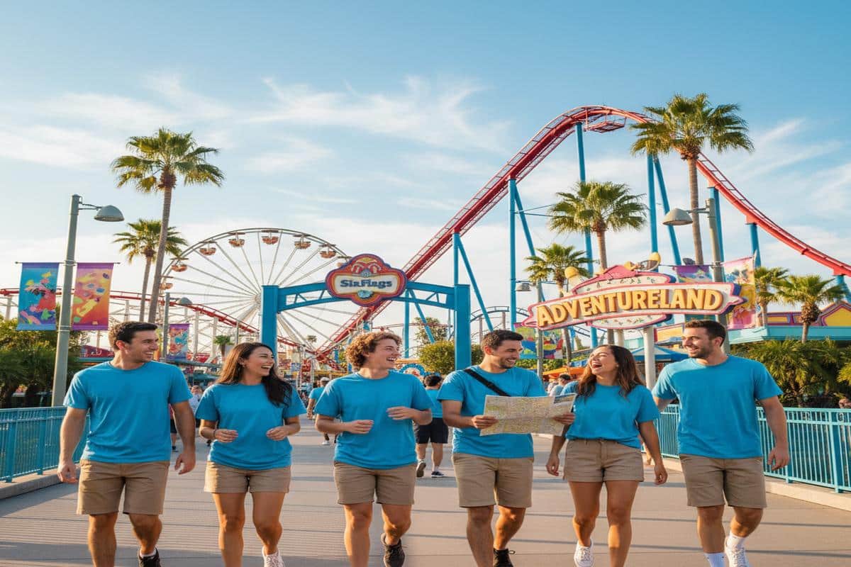 Six Flags Work and Travel: Pozisyonlar, Ücretler, Vize