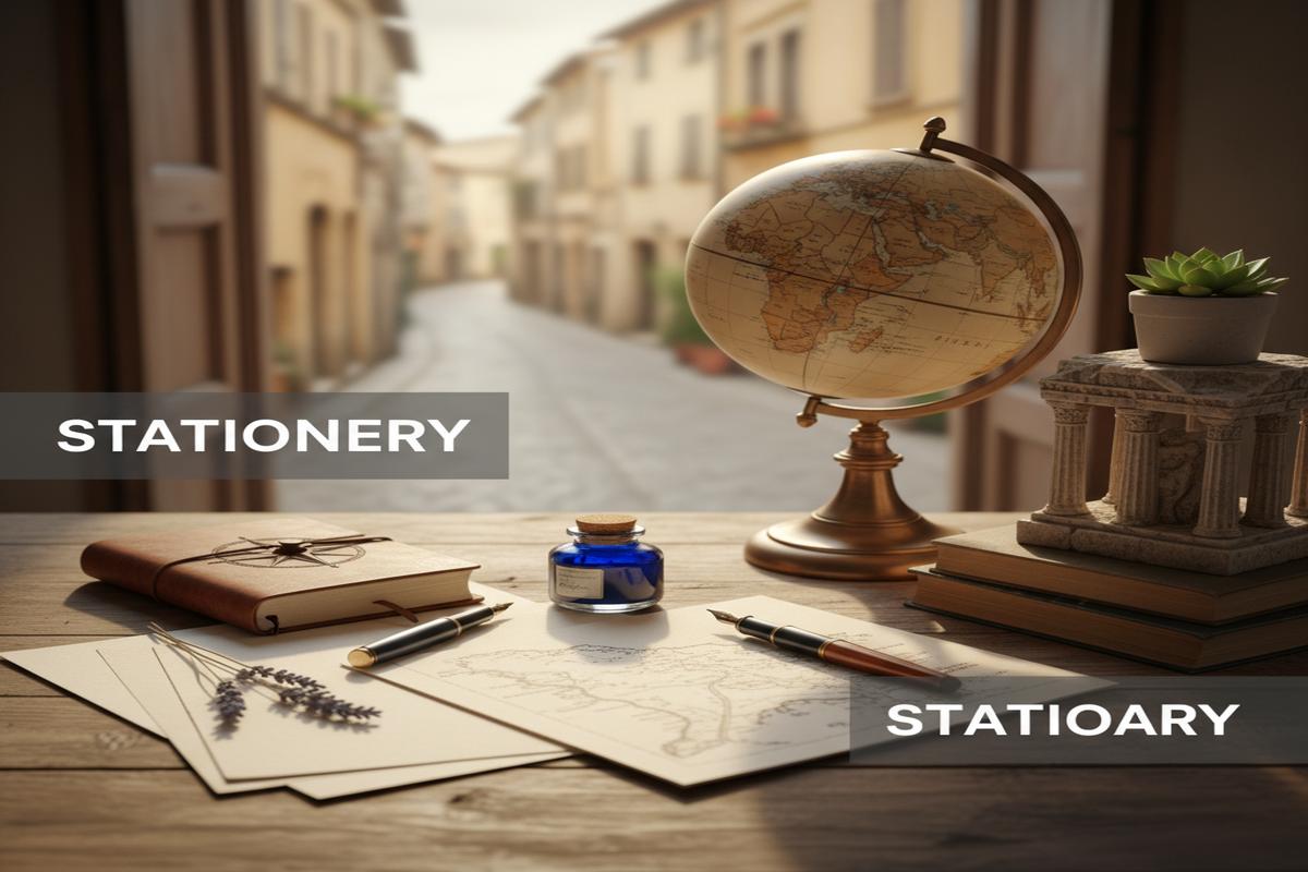 Stationery mi stationary mi? Doğru kullanım rehberi