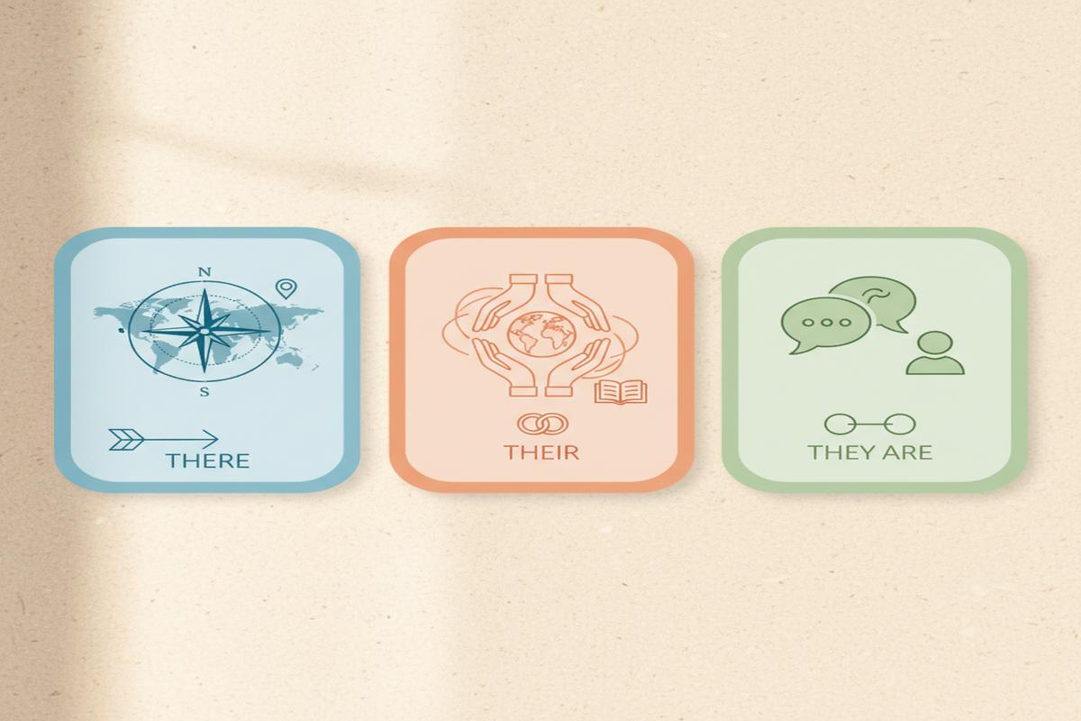 There, Their, They’re: Doğru Kullanım ve Hızlı Ayırt Etme