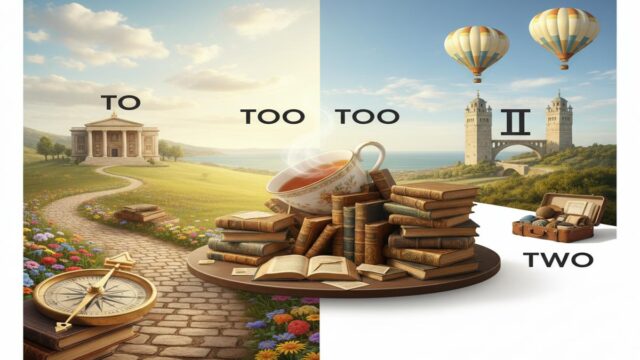 To, Too ve Two: Farkları ve Doğru Kullanım Rehberi