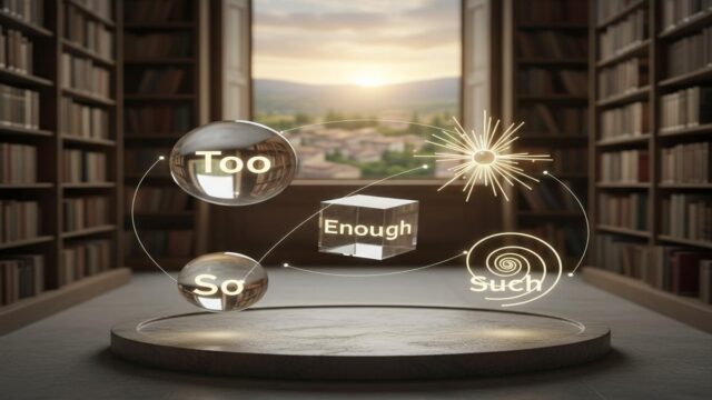 Too, Enough, So, Such: Kullanım Kuralları ve İpuçları