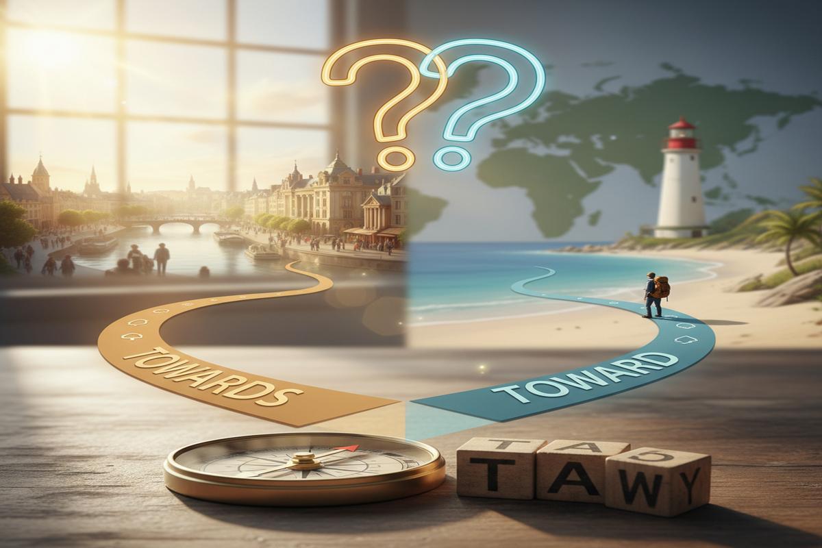 Toward mı Towards mı? Doğru Kullanım ve Hızlı Rehber