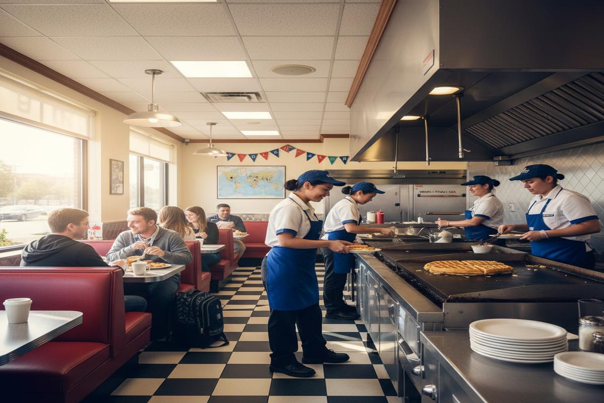 Waffle House Work and Travel Rehberi: Pozisyon, Maaş, Vize