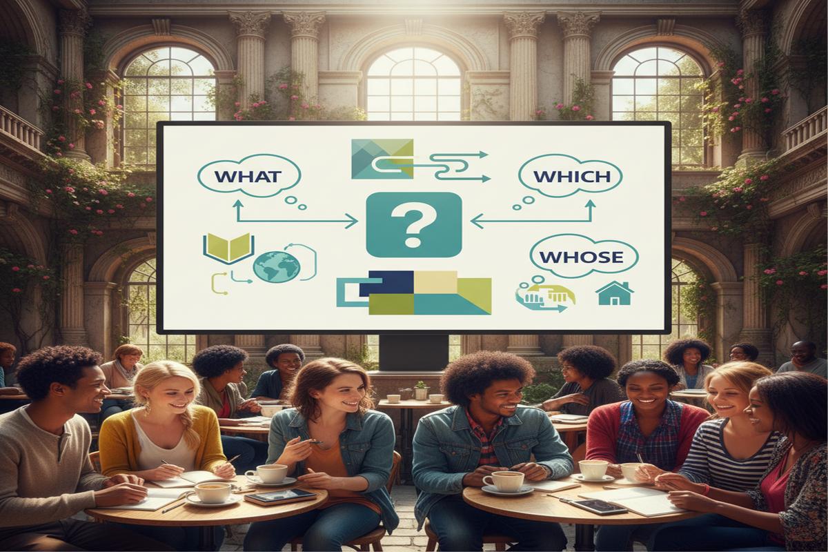 Wh-Determiners: Which, What, Whose ile Doğru Soru Kurma