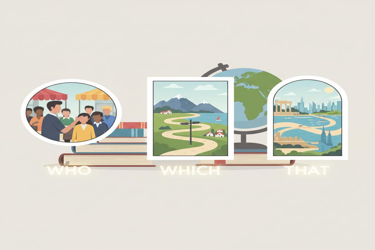 Who, Which, That: İlgi Zamiri Seçimi – Kurallar ve Örnekler