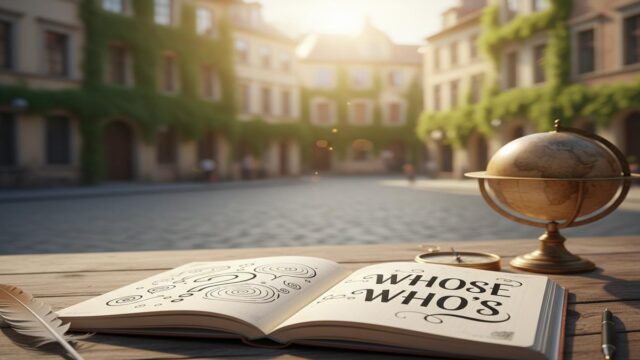 Whose vs Who’s: Fark, Kurallar, Örnekler ve İpuçları