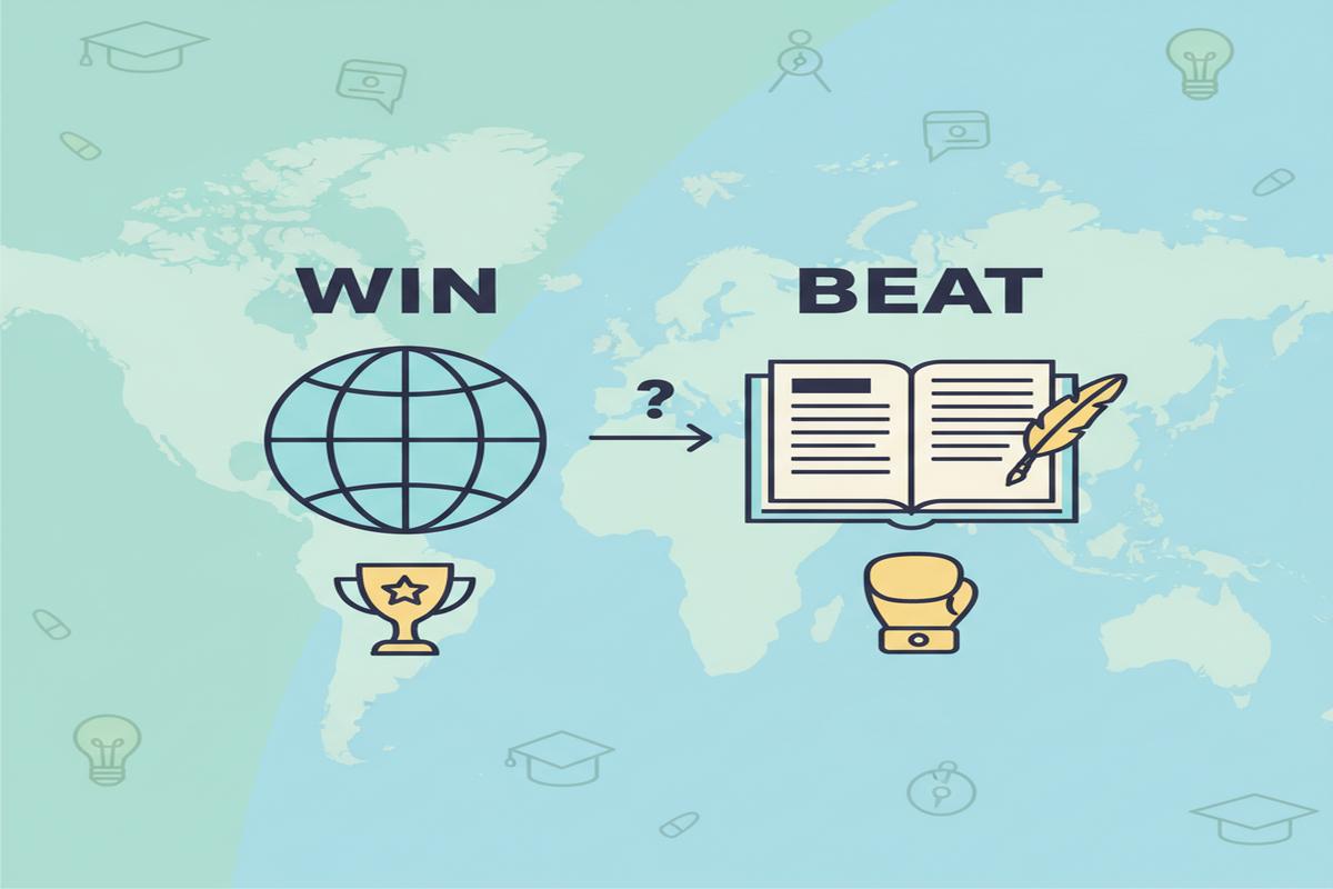 Win vs Beat: Farkı, Kalıplar, Skor İfadeleri ve Test