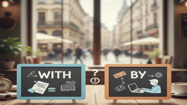 With ve By Farkı: Doğru Kullanım, Kurallar, Örnekler