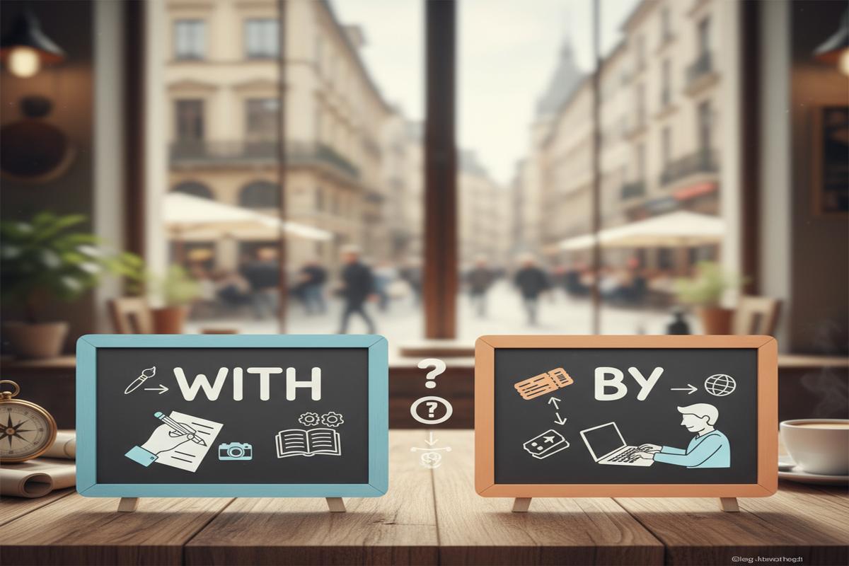 With ve By Farkı: Doğru Kullanım, Kurallar, Örnekler