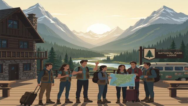 Work and Travel: ABD Milli Park Otelleri Rehberi ve Ücretler