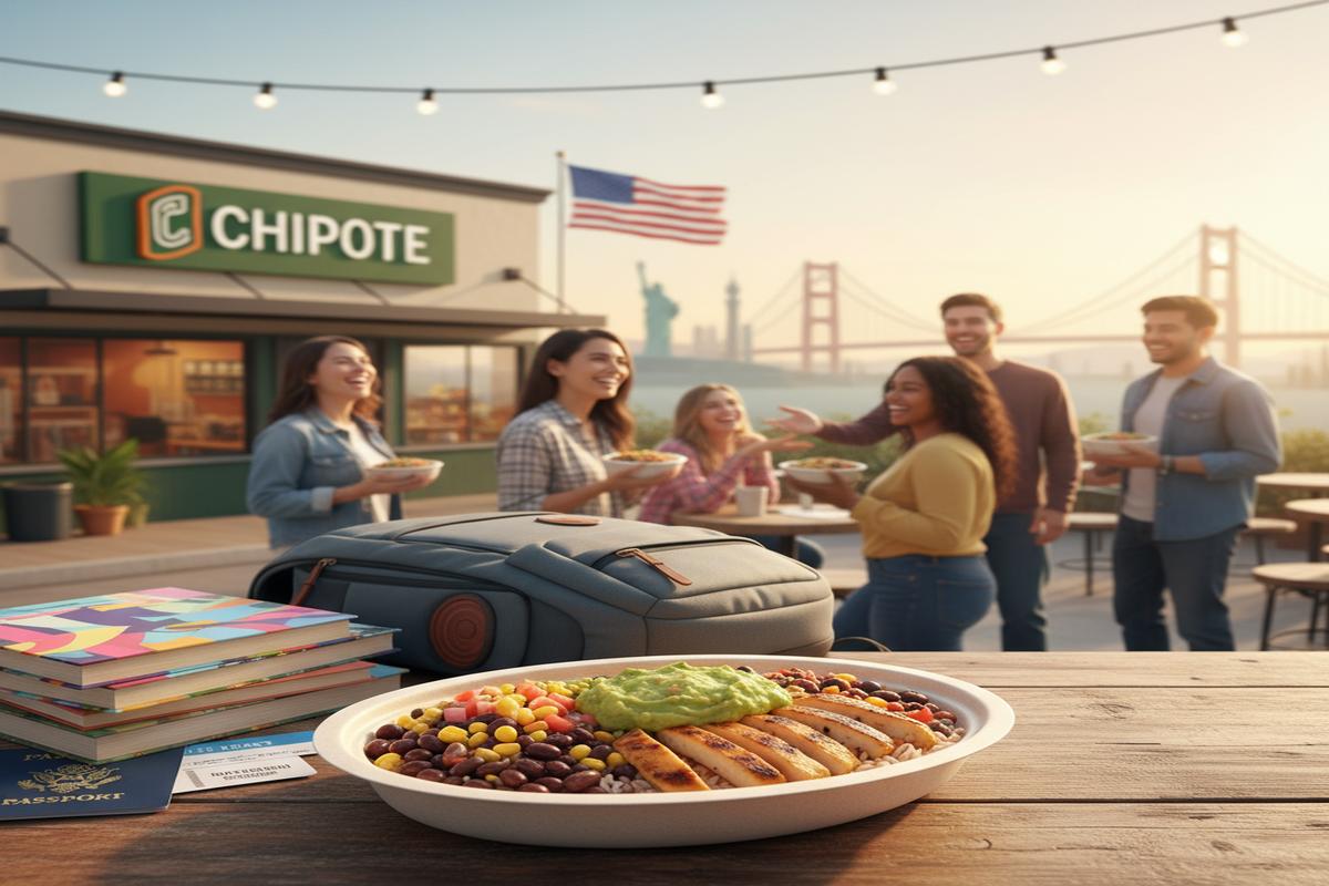 Work and Travel Chipotle: Pozisyonlar, Ücret, Vize Rehberi