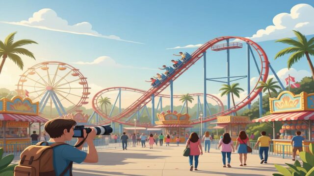 Work and Travel Eğlence Parkı Fotoğrafçılığı Rehberi