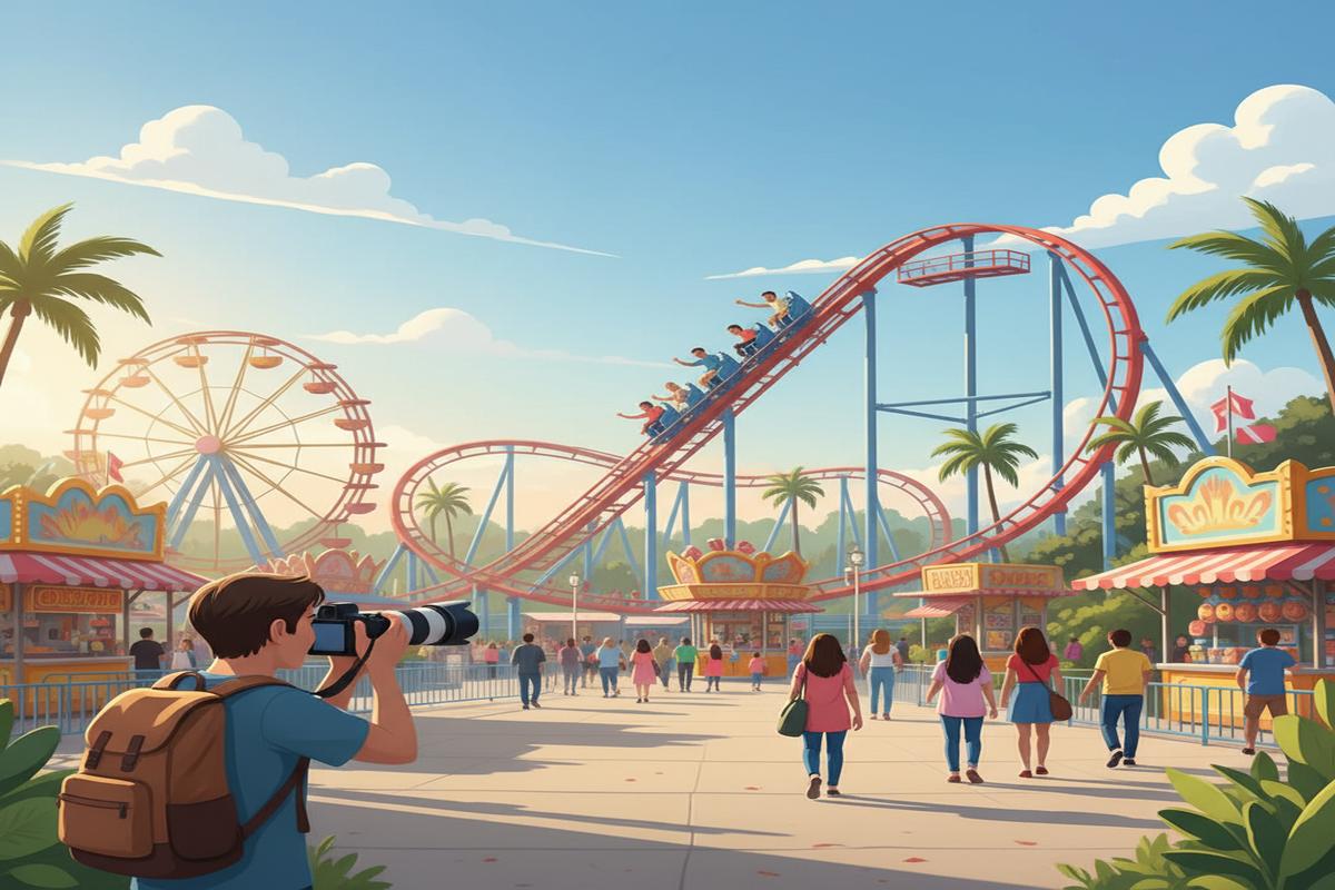 Work and Travel Eğlence Parkı Fotoğrafçılığı Rehberi