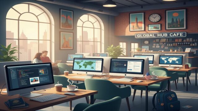 Work and Travel İnternet Kafe Görevlisi: Ücret, Süreç