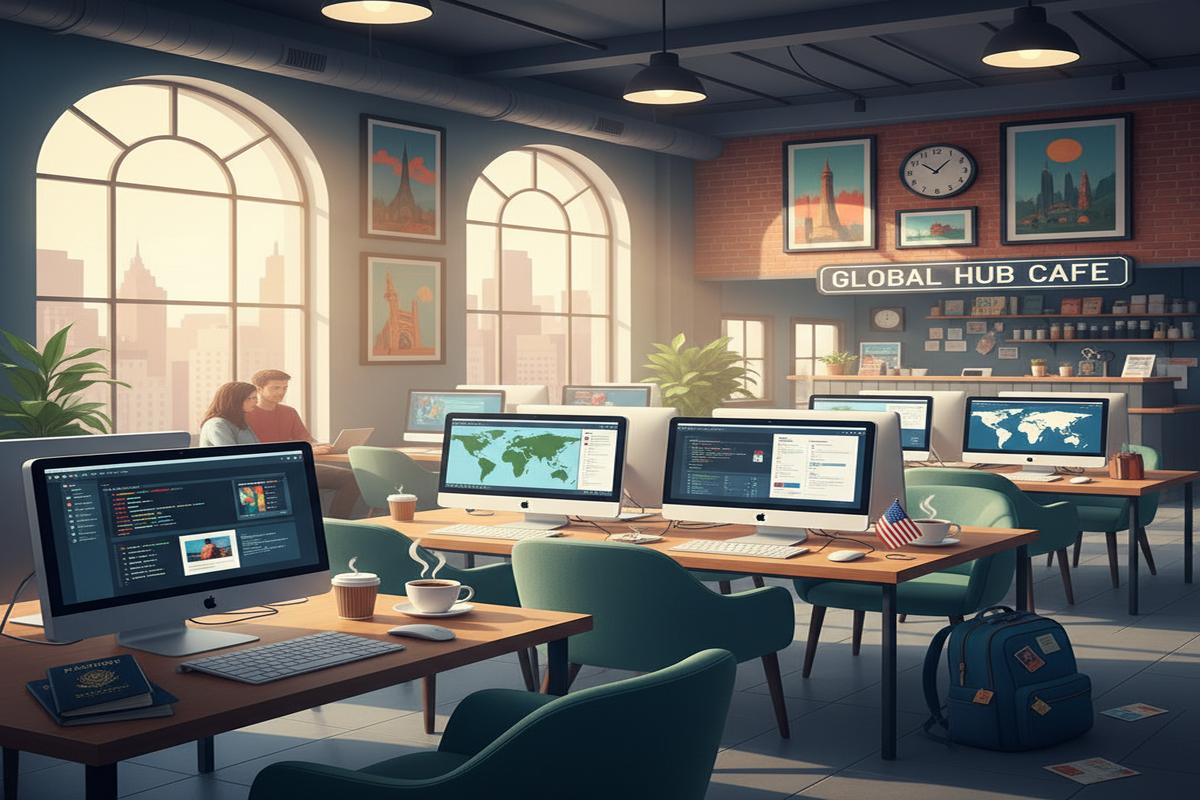 Work and Travel İnternet Kafe Görevlisi: Ücret, Süreç