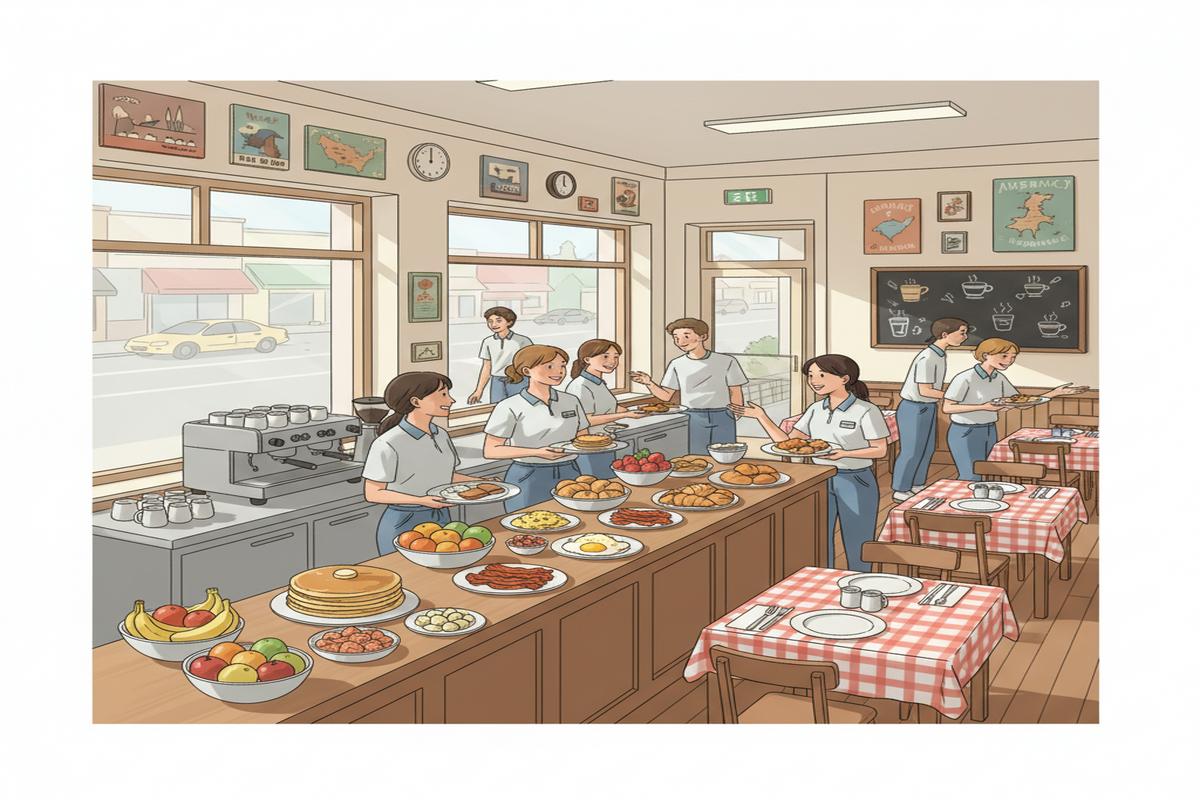 Work and Travel Kahvaltı Servisi: Saatler ve Bahşiş