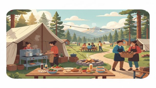 Work and Travel Kamp Mutfağı: Ücret, Görevler, Başvuru