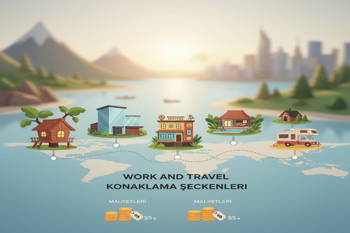 Work and Travel Konaklama: Türler, Maliyet ve Güvenlik